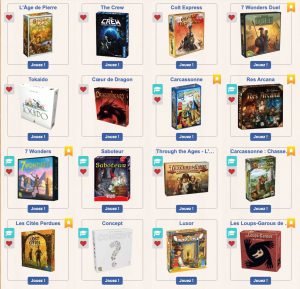 Have a look to some games from Board Game Arena