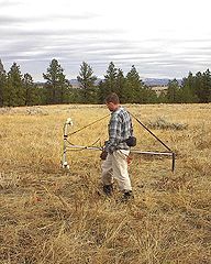 A geophysical survey in 2005 in Montana