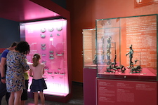 Exhibition room of the Museum of the Ancient Forum of Bavay