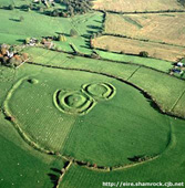 Tara hill from the sky