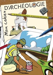 My Archaeology Book cover for 5/8 y/o