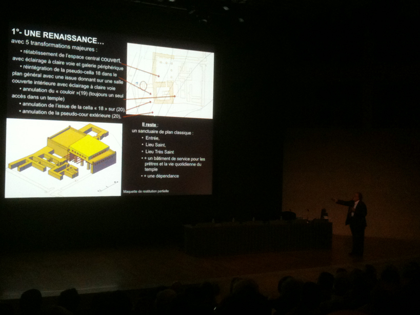 After the new analysis of the excavation documents from André Parrot, Jean-Claude Margueron presents his results