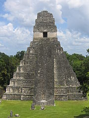 Photo du temple I de Tikal