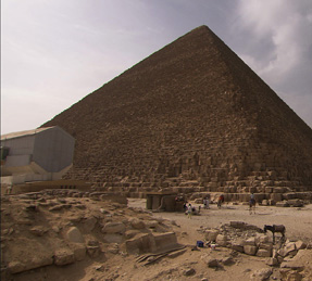 The great pyramid of Khufu