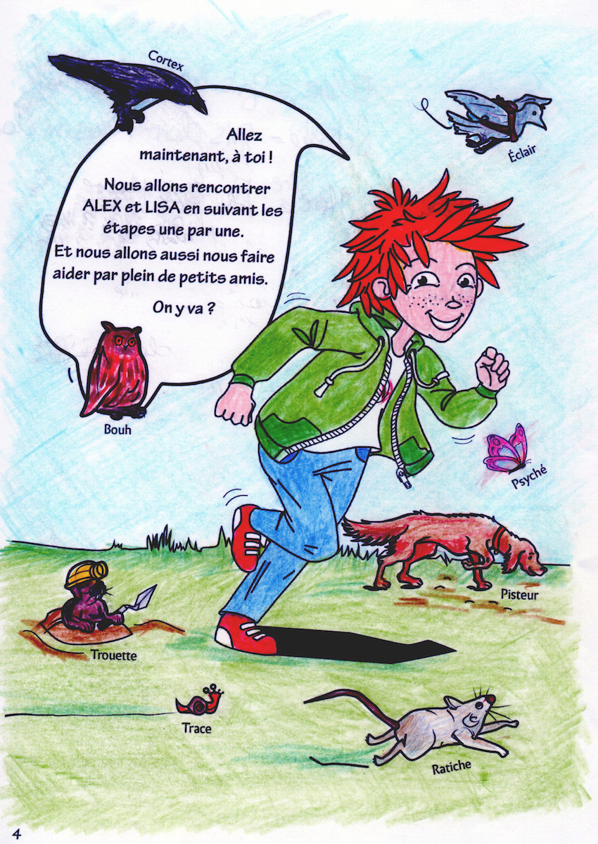 Augustin and his animals friends