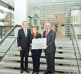 Associative sponsorship illustrated by a 25 000 euros donation from the Friends of historical Archives of the city of Cologne to the governmental historical Archives of the city of Cologne