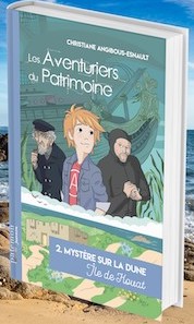 Couverture du tome 2 des Aventuriers du Patrimoine à l'île de Houat