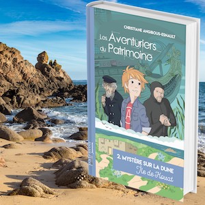 Couverture du tome 2 des Aventuriers du Patrimoine à l'île de Houat