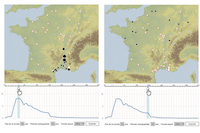 Preview of the GeoDOAD tool of Artefacts results